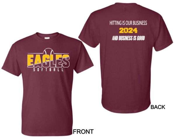 DOVER EYOTA EAGLES SOFTBALL T SHIRT