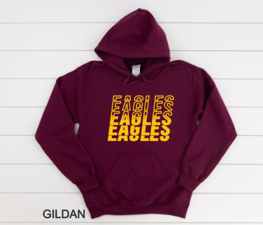 EAGLE RETRO HOODIE